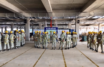 Những hình ảnh tại dự án nhà máy Phenikaa tuần 28